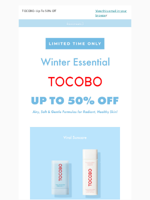 MASKSHEETS - 💙Glow up with TOCOBO, now UP TO 50% OFF!❤️✨