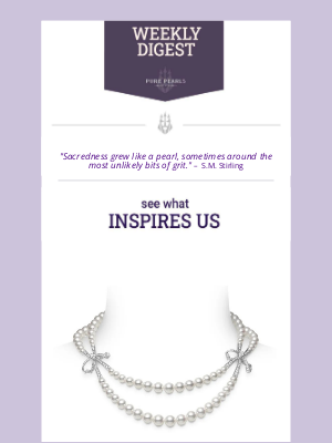 Pure Pearls - Friday Pearl Inspiration ... 🥰