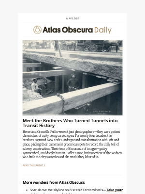 Atlas Obscura - How two brothers captured subway history