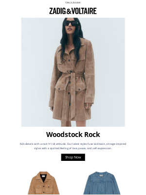 Zadig & Voltaire - Woodstock Rock