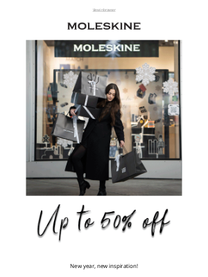 Moleskine - Winter Sale!