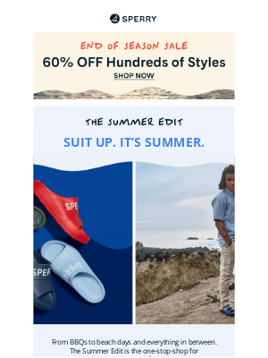 Sperry - Styles that suit your summer.