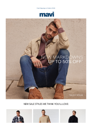 Mavi - Picked For You: Up to 50% Off