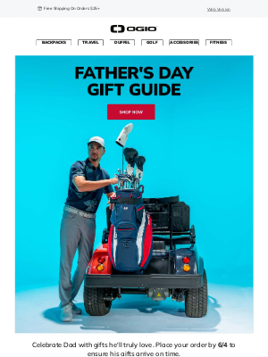 Ogio - Father's Day is Almost Here | Shop the Gift Guide