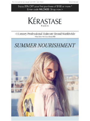 Kérastase - Brian, is your hair feeling dry this summer?