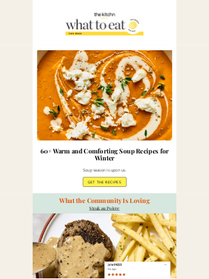The Kitchn - What to Eat: 60+ Warm and Comforting Soup Recipes for Winter, The Best Dinner I’ve Made in 2024 & More from The Kitchn