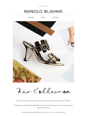 Manolo Blahnik - Introducing the Autumn 2025 Collection