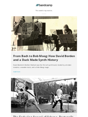 Bandcamp - This Week on Bandcamp Daily: Synth Pioneers, Portuguese Screamo