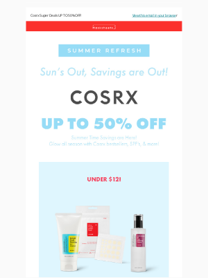 MASKSHEETS - ☀️EPIC Summer Steal: Cosrx Up To 50% Off!☀️