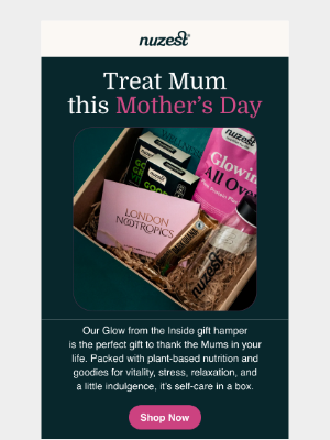 Nuzest (New Zealand) - Give Mum the Gift of Glow