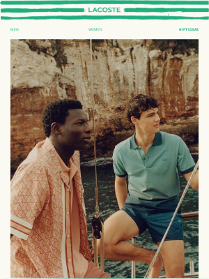 Lacoste - Swim and unwind with summer essentials