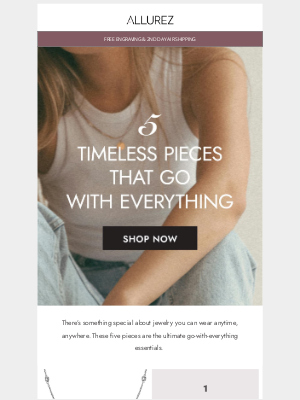 Allurez - 5 Timeless Pieces That Go With Everything