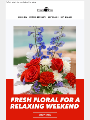 Flower Cart - A day to recharge. Treat yourself to blooms