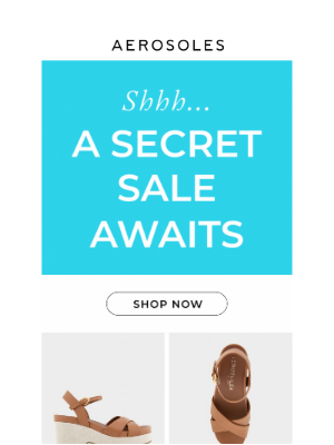 Aerosoles - Big News Inside (Hint: Semi-Annual Sale 👀)