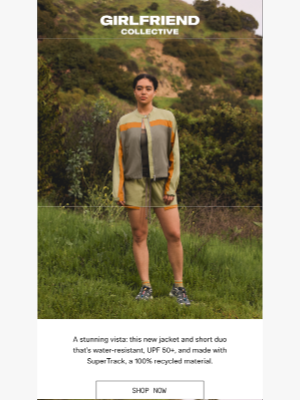 Girlfriend Collective - Made for the trail. Made for you.