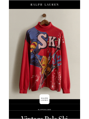 Ralph Lauren - RL App Exclusive: Vintage Polo Ski