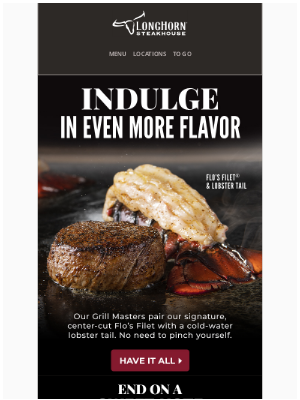 LongHorn Steakhouse - Debra, ready to indulge?