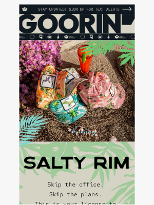 Goorin Bros. - SALTY RIM: Buzzed. Baked. Beachbound.