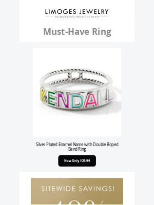 Limoges Jewelry - 40% OFF Sitewide ✨ Plus, Don’t Miss the Ring Everyone’s Talking About!