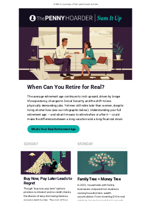 The Penny Hoarder - The truth about retirement ages + what to do if you're laid off