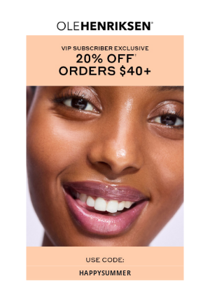 Ole Henriksen - 🚨 LAST DAY for our subscriber-only event.