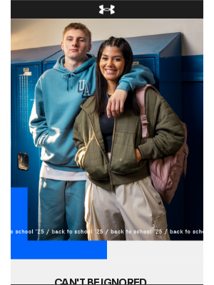 Under Armour - The fit starts before the first day