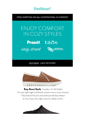 FootSmart - Cozy styles, inside! 🎁