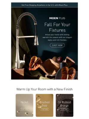 Moen - Janet, are you ready for the new season?