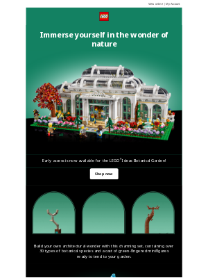 LEGO - LEGO® Fan,  your new garden set has arrived...