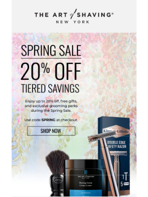 The Art of Shaving - 🌸 Save Up to 20% + BOGO Deals Inside!