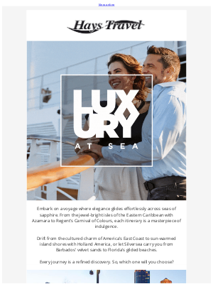 Hays Travel (United Kingdom) - Embark on a journey of discovery to the Caribbean