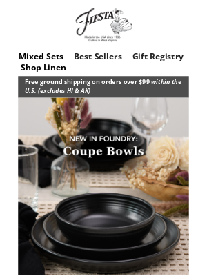 Fiesta Dinnerware - NEW items in Foundry! 🖤