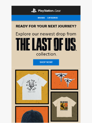 PlayStation - Time’s Ticking: The Last of Us Merch Alert—Shop Before It’s gone!