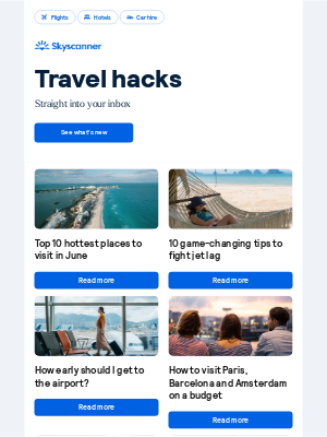 Skyscanner (United Kingdom) - Your travel hack… Top 10 hottest places to visit in June