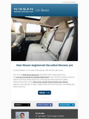 Nissan - How Nissan engineered the safest Murano yet