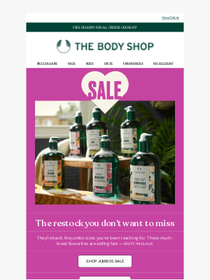 The Body Shop (United Kingdom) - The Sale edit you don't want to miss 👀