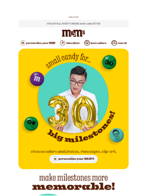 MY M&M's - Memorable M&M'S Personalized by YOU!