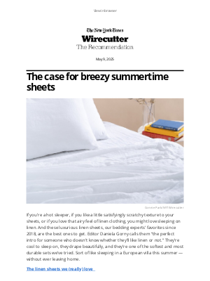 The Wirecutter - Like sleeping in a European villa