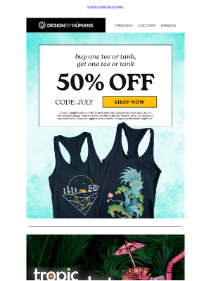 DesignByHumans - Sun’s Out, BOGO’s Here! 🌴
