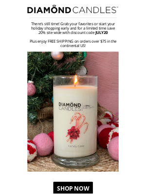 Diamond Candles - 20% off EVERYTHING! 👀