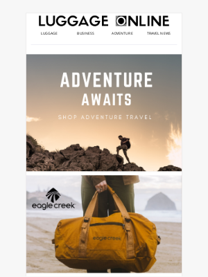 LuggageOnline - Find your Favorite Adventure Travel Brand ⛰️