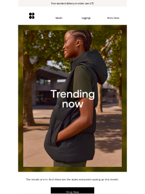 Sweaty Betty - What’s trending this month?