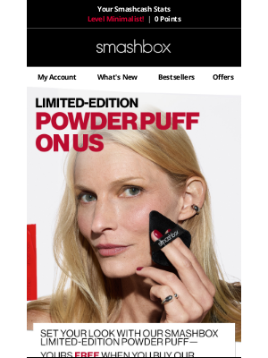Smashbox Cosmetics USA - Flawless finish just got a free upgrade 💅