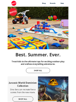 Mattel - Latest toys for endless summer fun!