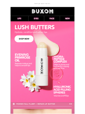 Buxom - Power to the PLUMP (& hydration!) 👄💧