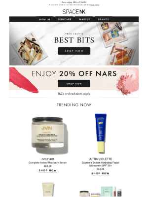 Space NK (UK) - The best beauty moments in July