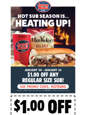 Jersey Mikes - Hot Sub Season Is... Heating Up!