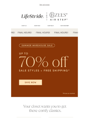 Bzees - FINAL HOURS: Up to 70% off sale styles + Free Shipping