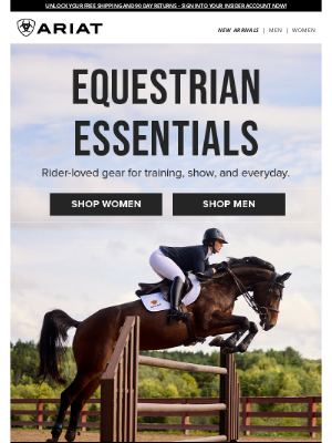Ariat International Inc - Equestrian Must-Haves
