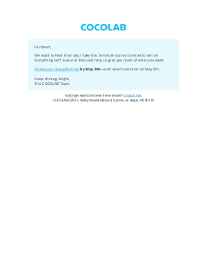Cocofloss - Share your opinion + enter to win